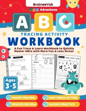 Front cover of ABC Tracing Activity Workbook