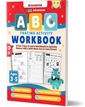 ABC Adventures How-to-Write Letter Tracing Workbook